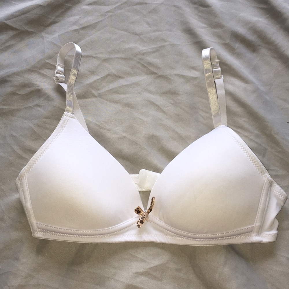 White bra